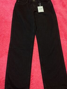 Sézane 'Brut Sexy Tall' Jeans - Noir